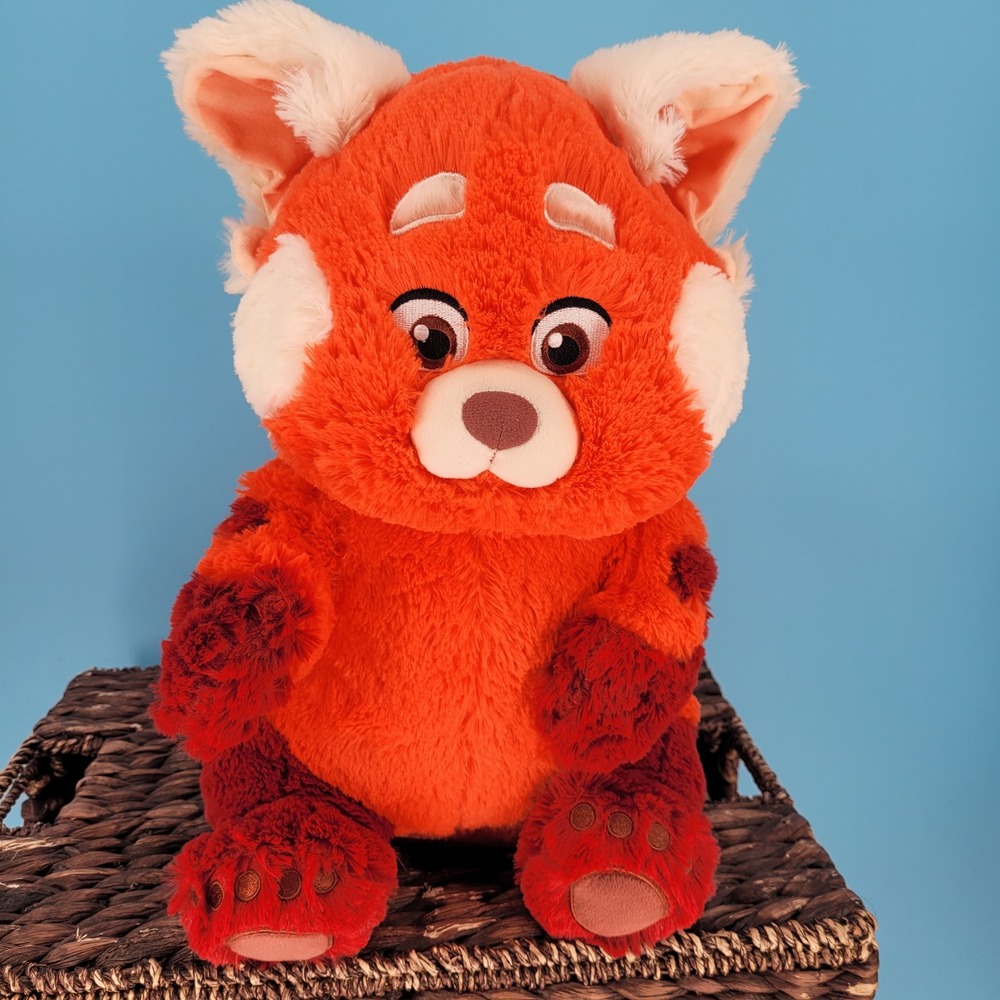 Disney Pixar Turning Red Meilin Panda Plush Kids 16" Large Stuffed Animal Toy